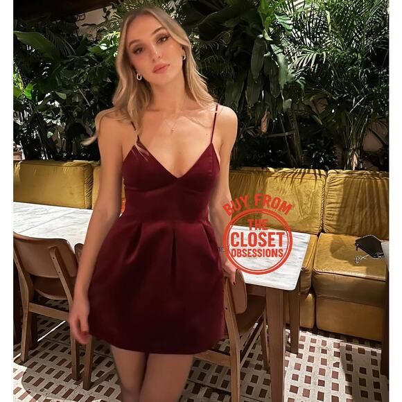 RARE!!! ZARA BLOGGER FAVE!!! V-Neck Mini Dress NWT - Picture 4 of 16